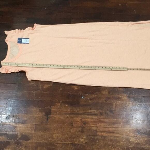 NEW Universal Thread Women’s L Maxi Dress Ruffle Flutter Sleeve 100% Cotton - Picture 13 of 14